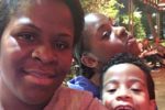 Veronica Lockett and kids